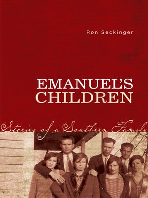 cover image of Emanuel's Children: Stories of a Southern Family